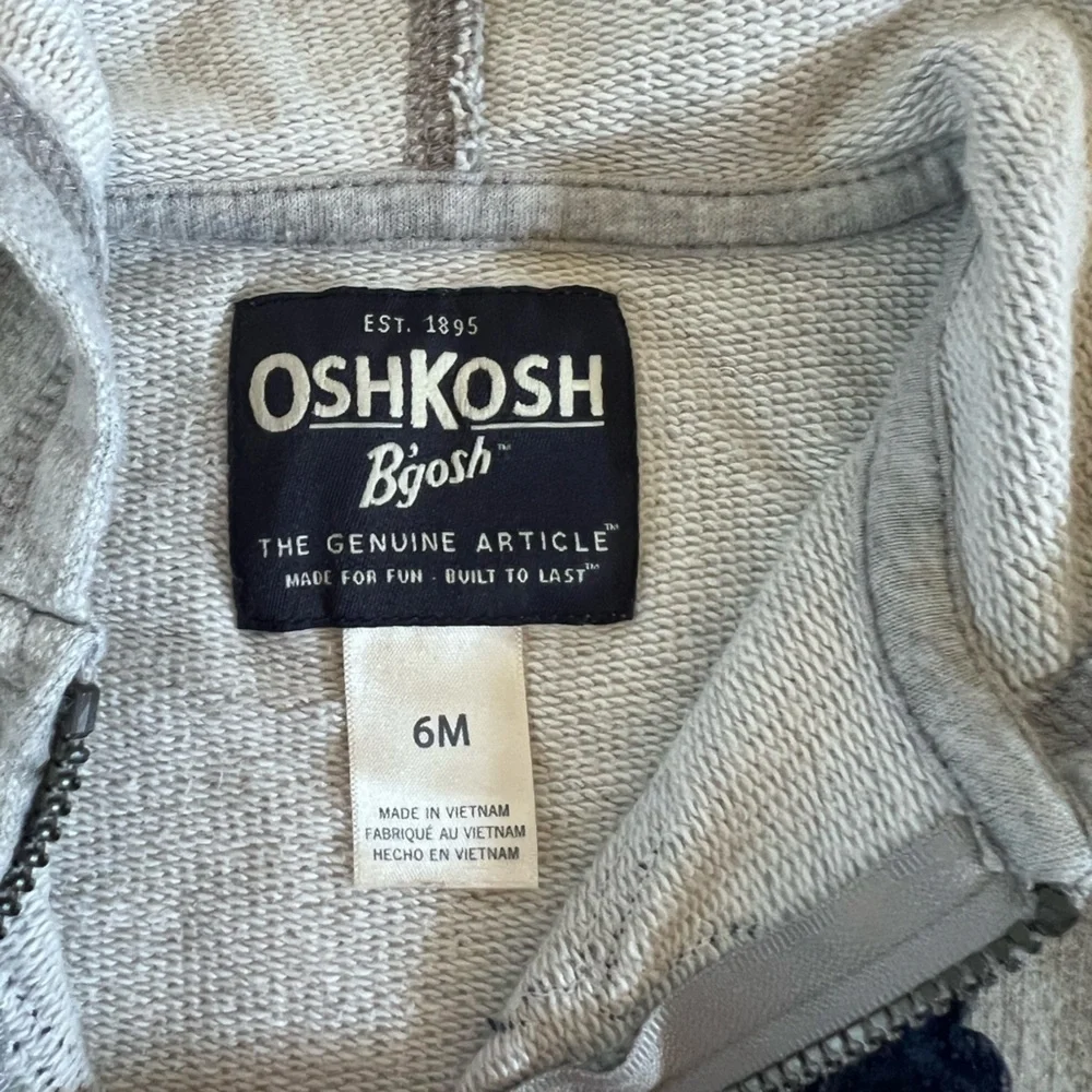 OshKosh B'gosh Gray Kids Hoodie